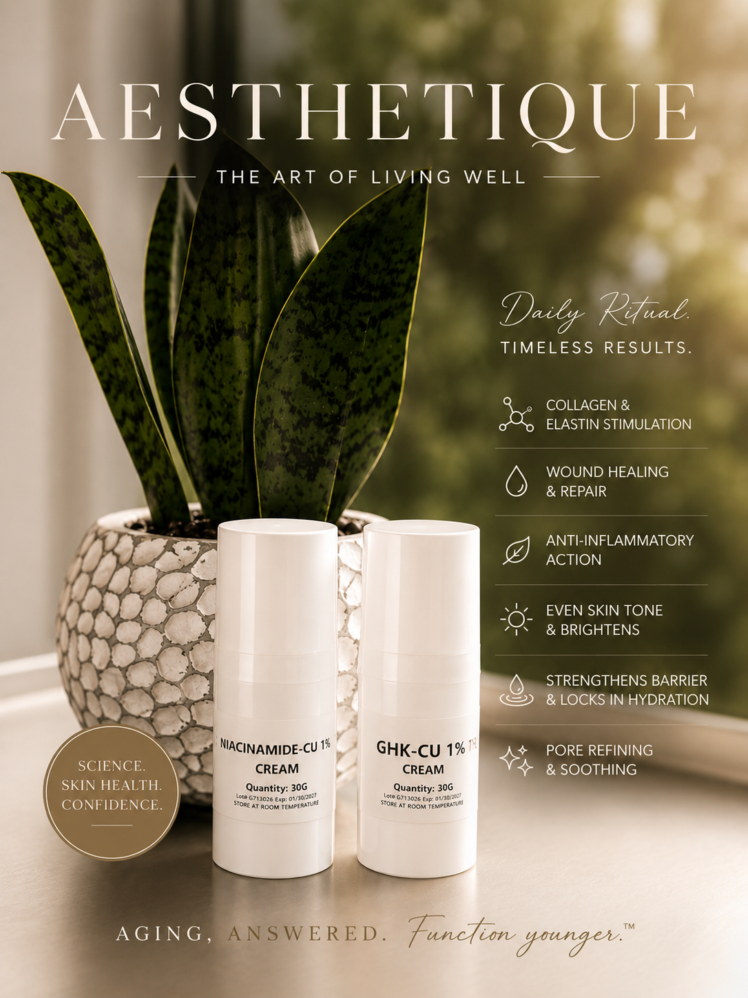 GHK-CU Topical Peptide Cream